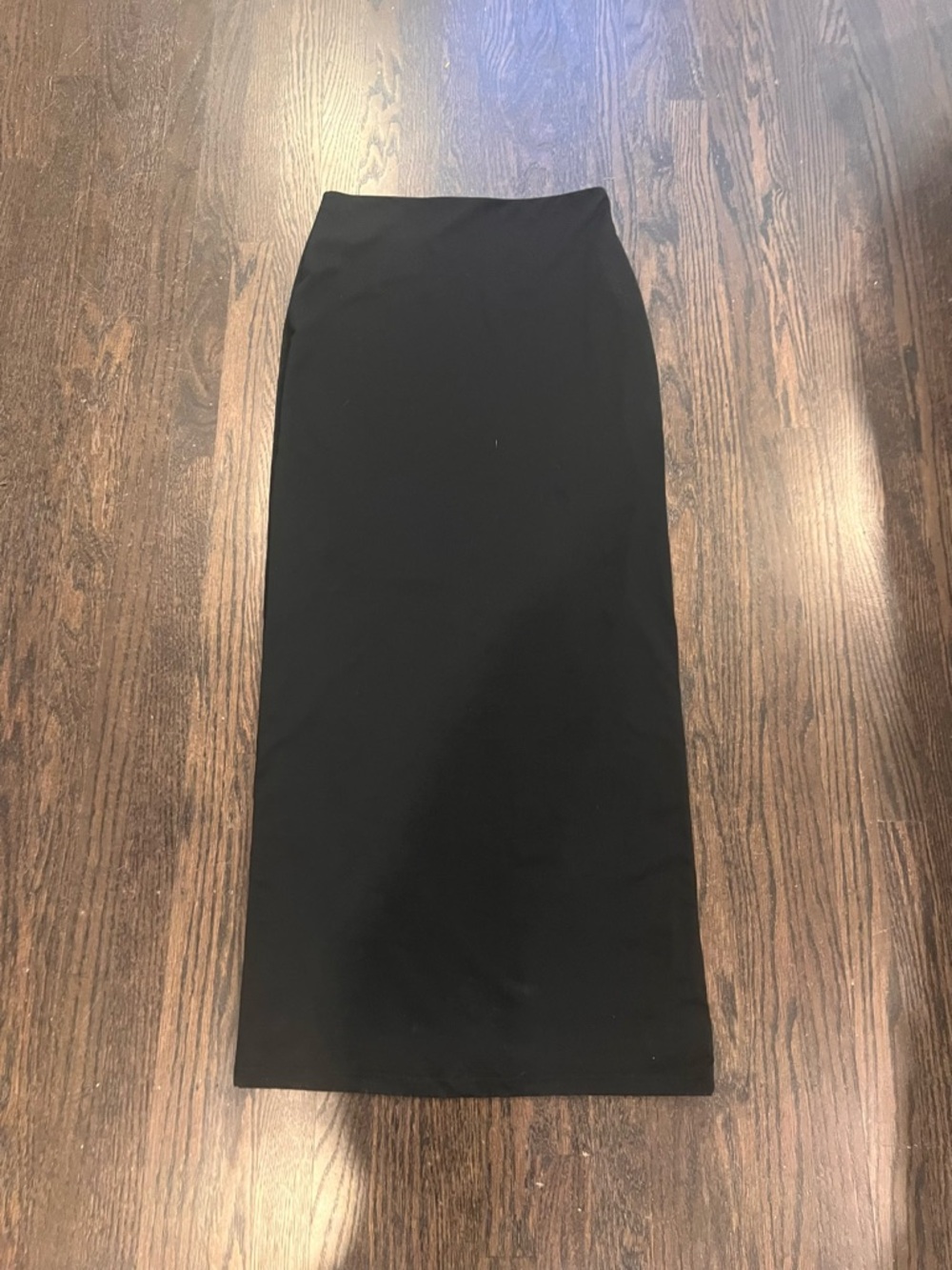 Peppermayo Black Maxi Skirt - Streamlined Slip Style - Picture 9 of 9